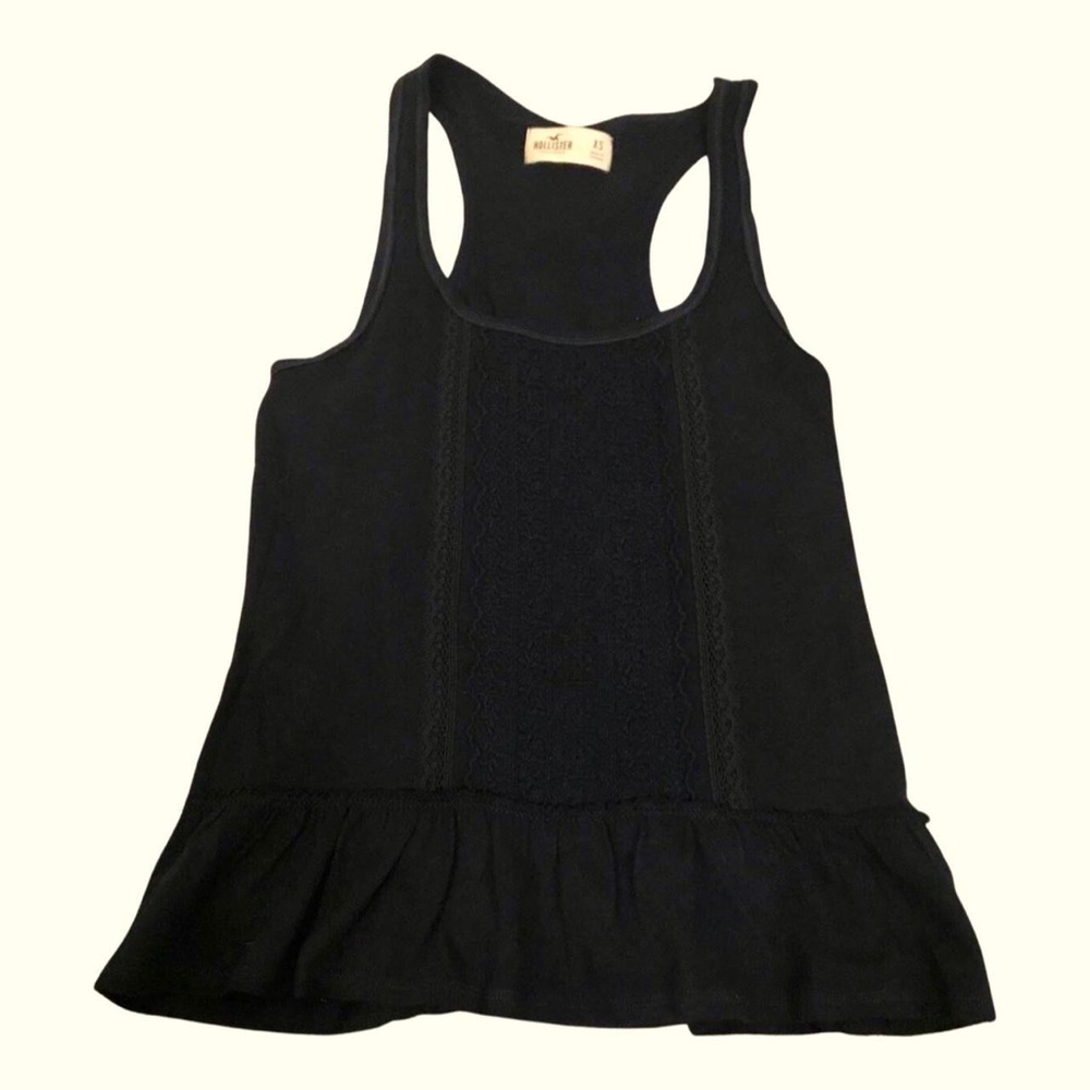Hollister navy blue tank